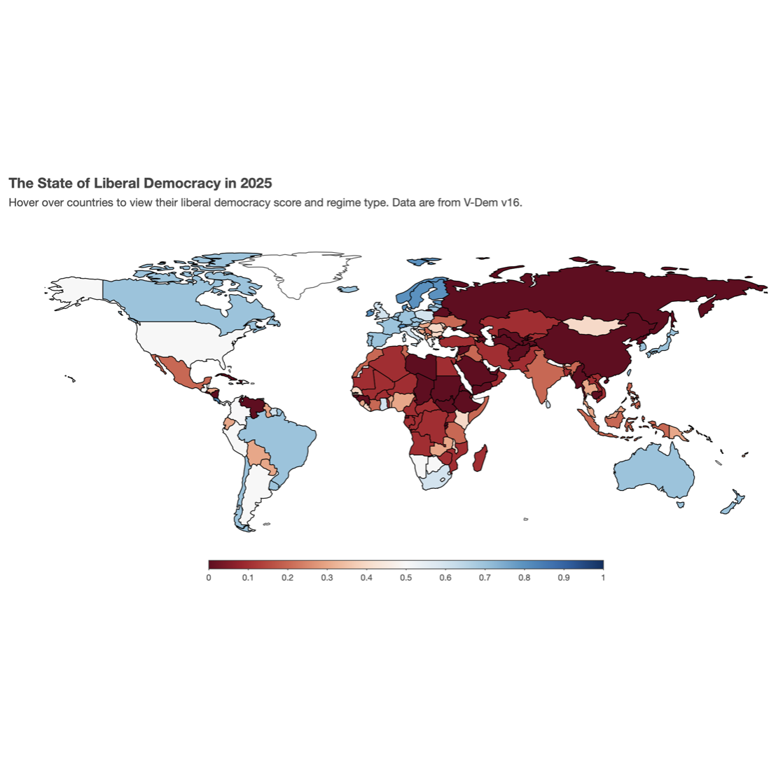 Liberal Democracy Across the Globe